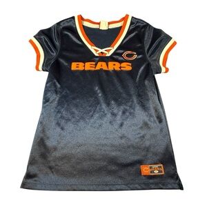 Chicago Bears NFL Women's Navy Blue Sewn Jersey Size Large
